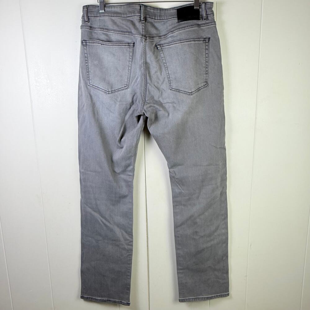 DL1961 Avery mens Modern Straight Jeans gray jeans size 36 Fading whiskering. - Picture 2 of 9
